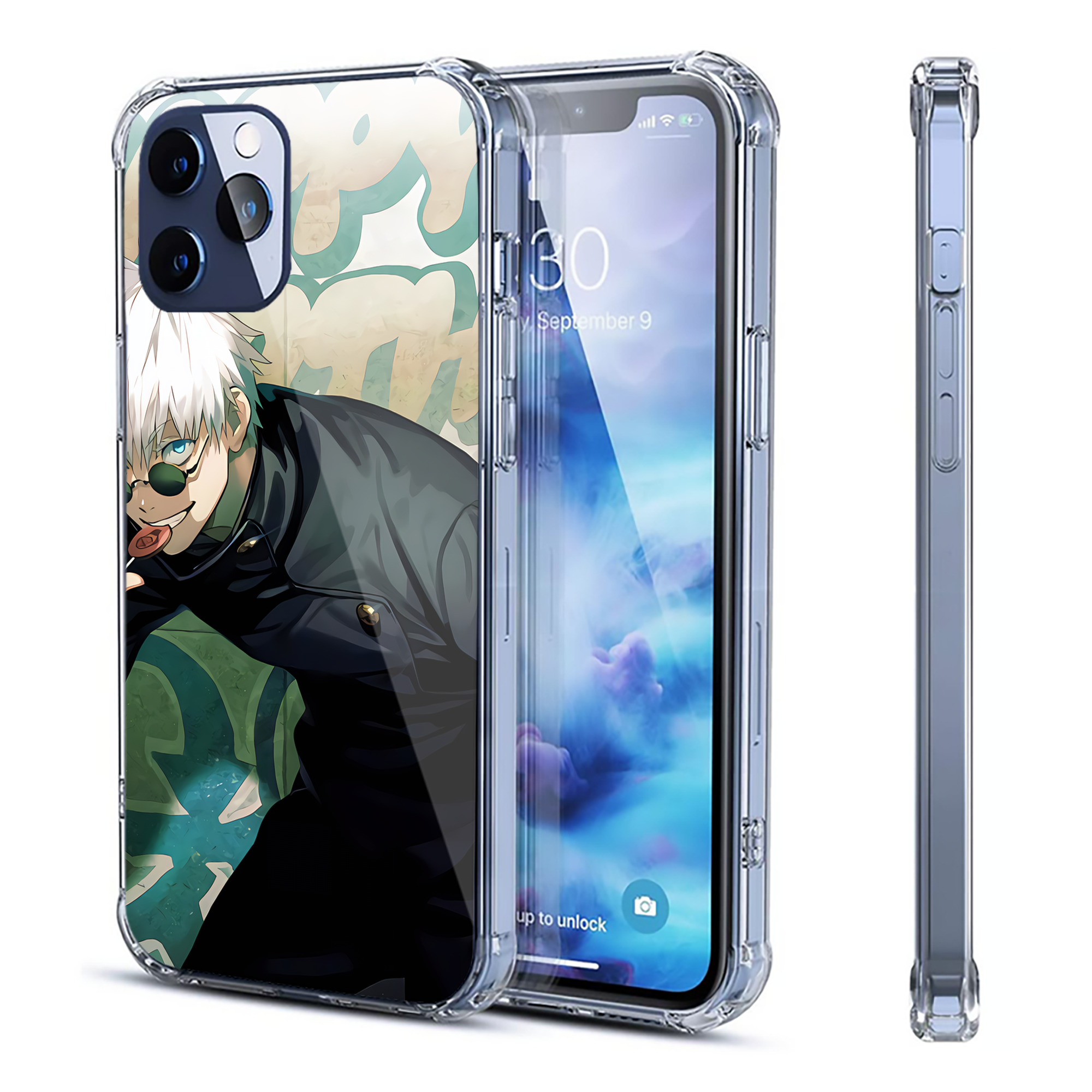 （画像用） SPY×FAMILY间谍家家酒 【iPhone 12シリーズ対応】透明スマホケース（クリアソフトケース）